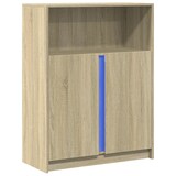 thumbnail of vidaXL LED-Sideboard Sonoma-Eiche 77x34x100 cm Holzwerkstoff