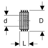 thumbnail of Geberit Manschette 45 x 60 mm EPDM Schwarz, für Spülrohranschluss