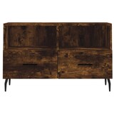 thumbnail of Helloshop26 - Mobile TV multimediale mensola TV credenza TV sala da pranzo soggiorno camera da letto rovere affumicato 80 x 36 x 50 02_0027398