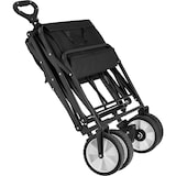 thumbnail of tectake Chariot pliable LEON avec freins, capacité de charge 80kg - noir - 404978