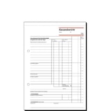 thumbnail of sigel Formularbuch 'Kassenblock', 100 x 158 mm, 2 x 50 Blatt