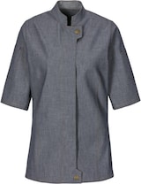 thumbnail of 231 - Damenkochjacke Modern, Kurzarm, Denim, Fb. navy : navy 100% Baumwolle 269 g/m² S