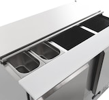 thumbnail of GastroHero Saladette ECO 1045 – Kühlaufsatz für 3x GN 1/1, 302L Kühlvolumen, +2 bis +8°C, mit Schneidebrett & Klappdeckel
