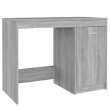 thumbnail of Scrivania Sonoma grigia 100x50x76 cm Modello Apex Compact in derivati \u200b\u200bdel legno