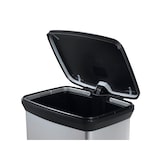 thumbnail of Curver Poubelle à pédale aspect métal 50 L