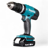 thumbnail of Trapano avvitatore percussione 18v 2 velocità 2 batterie litio 1,5ah rapido ergonomico con mandrino autoserrante e coppia 30nm per legno e metallo