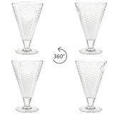 thumbnail of 6er Set COPA HELADO Eisbecher 340ml auf Fuß Glas - 31705 / 78249