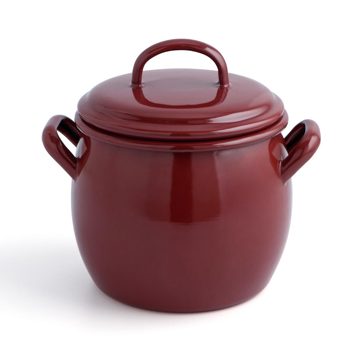 Quid Clasico Esmalte Olla Abombada Esmaltada 28Cm - 15L