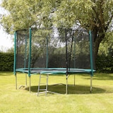 thumbnail of Relaxdays Trampolin Leiter, 96 cm, zum Einhängen, 3 Stufen, Einstiegsleiter Gartentrampolin, universal, Stahl, silber