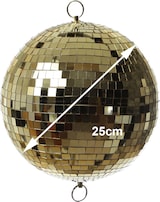 thumbnail of Spiegelkugel 25cm gold Discokugel für Werbe-Dekozwecke Schaufenster