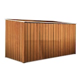 thumbnail of Casetta attrezzi giardino lamiera Box in Acciaio Zincato 345x186cm x h1.92m - 98KG - 6.42mq - LEGNO