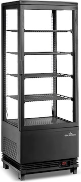 thumbnail of Positive Kühlvitrine Schwarz 98 Liter Full Black PREMIUM - GOLDINOX
