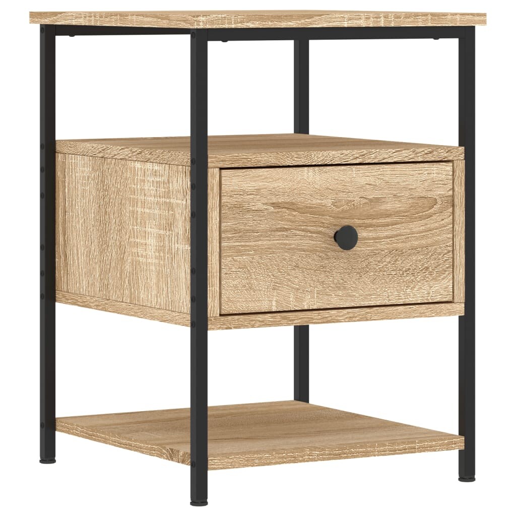 vidaXL Nachttisch Sonoma-Eiche 40x42x56 cm Holzwerkstoff