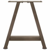 thumbnail of vidaXL Couchtischbeine A-Form 2 Stk. 50x(42-43) cm Stahl