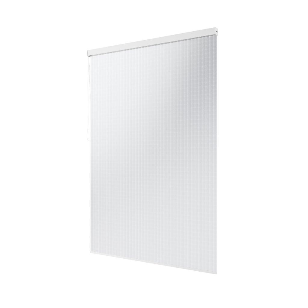 Halb-Kassetten Duschrollo Duschvorhang PEVA 3D Mosaik 90x240 cm