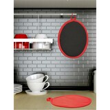 thumbnail of MANIQUE 20x25 cm 80% POLYESTER 20% COTON TYMEO ROUGE