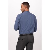 thumbnail of Chef Works® VOCE Herrenhemd gestreift der Contemporary Collection Artikel SFB03 Blau Größe S