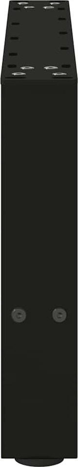 thumbnail of vidaXL Couchtischbeine Schwarz 2 Stk. 50x(30-31) cm Stahl