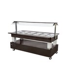 thumbnail of Roller Grill Salad'bar bain-marie 6 x GN 1/1, wenge, SB 60 C Roller Grill