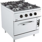 thumbnail of Basis 900 gaskookplaat 4-pits met gasoven