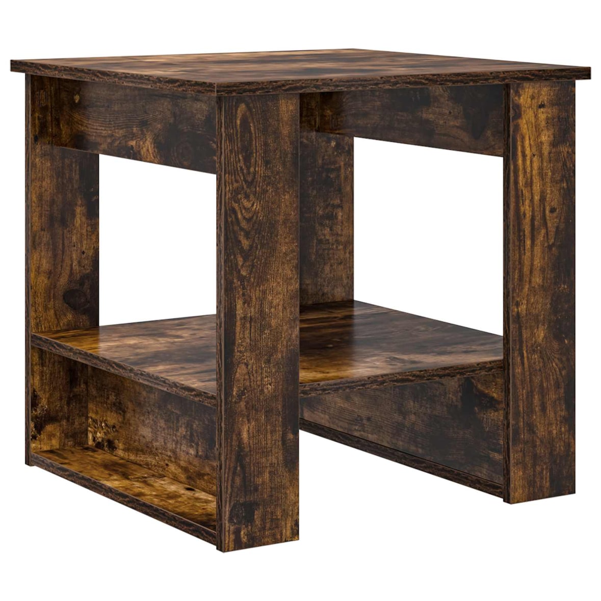 vidaXL Couchtisch Geräucherte Eiche 51 x 50 x 50 cm Holzwerkstoff