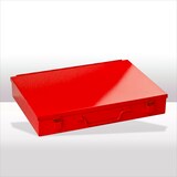 thumbnail of PROREGAL Stahlblechkästen mit Spannverschluss 12 Fächer | HxBxT 5x33x23cm | Verkehrsrot