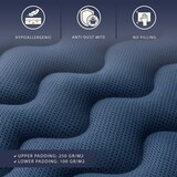 thumbnail of Doppelmatratze 160x190 cm Waterfoam, 20 cm hoch, mittelhart, antibakteriell, atmungsaktiv, made in Italy