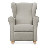 thumbnail of Relax Irene SUEÑOSZZZ Sillón Relax Tapizado En Tela Gris Plata