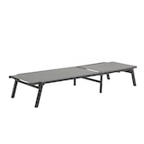 thumbnail of METRO PROFESSIONAL Klappliege mit Kippfunktion Jabilo, Alu/Textilen-Bespannung, dunkelgrau