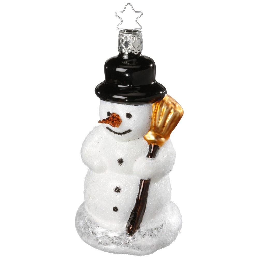 Kecke Karottennase 11 cm - Inge-Glas Schnee-Kinder - 1 Stück