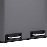 thumbnail of SVITA TM2X15 Afvalbak 30 afvalscheidingssysteem afvalbak met compartimenten grijs