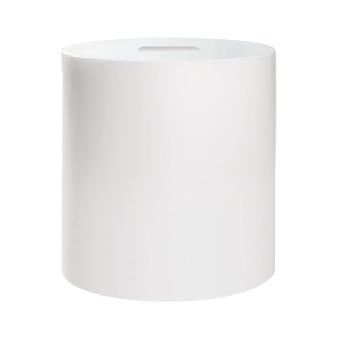 WellHome - Mesa de Balde de Gelo "Coleção Ágila" Bebida Gelada Ø37x40cm Branca