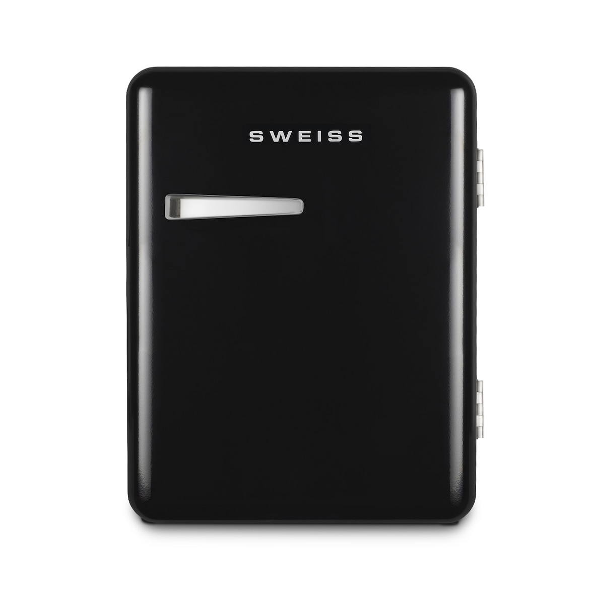 SWEISS Retro mini koelkast 31 L – zwart