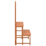 thumbnail of Helloshop26 - Pflanzenständer und Rankgitter 70 x 42 x 115 cm massives Tannenholz braun 02_0045026