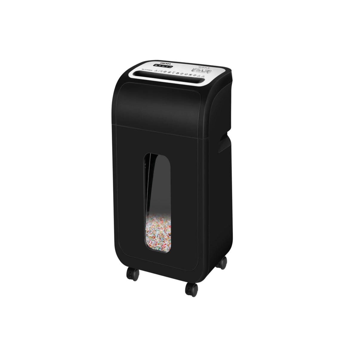 SIGMA Aktenvernichter PCC365, Kunststoff, 20 L, schwarz