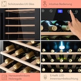 thumbnail of Klarstein Barossa 32 Uno Weinkühlschrank 1 Zone 95 Liter / 36 Flaschen Touch-Display Schwarz