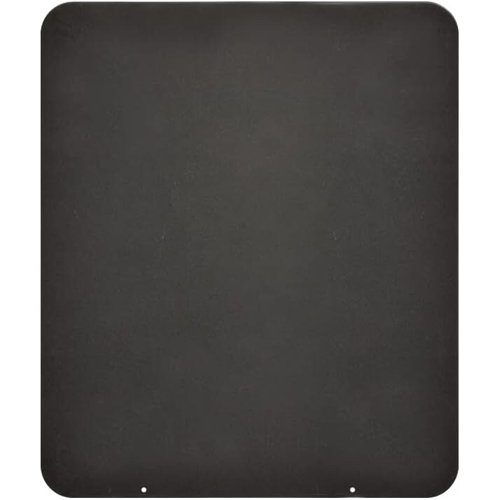 Plataforma de proteção de piso em aço 70x60 para fogões a lenha e pellets.