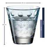 thumbnail of Leonardo Trinkglas Optic hellblau 215 ml