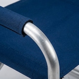 thumbnail of HEMAX, Sedia Regista Large Pieghevole in Alluminio, 112x65 cm, per Esterno e Campeggio, blu