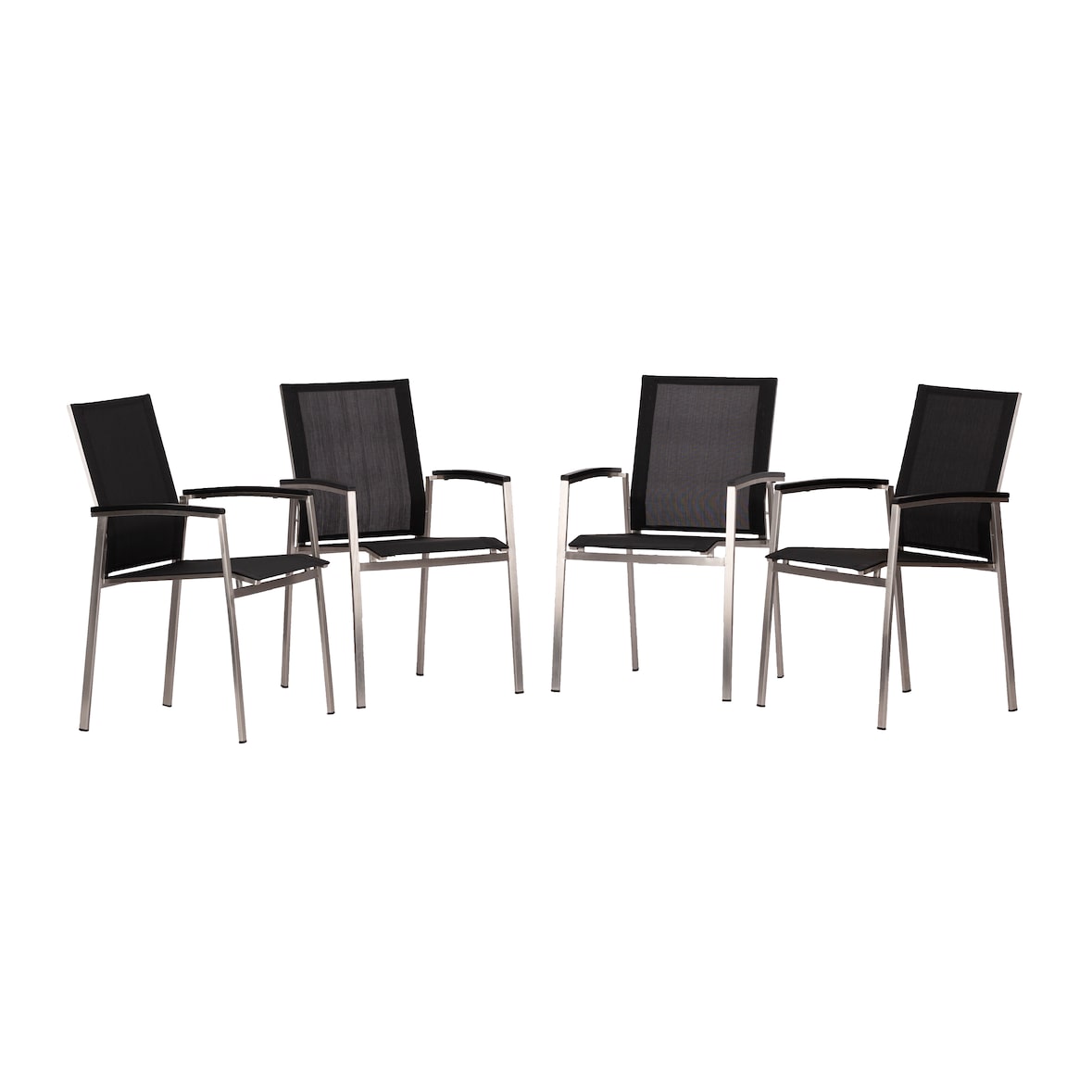 acamp 4-er Set Auris Stapelsessel