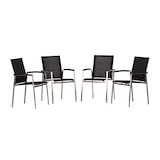 thumbnail of acamp 4-er Set Auris Stapelsessel