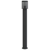 thumbnail of Helloshop26 - Lampadaires d'extérieur 3 pcs 110 cm acier inoxydable noir 02_0042546