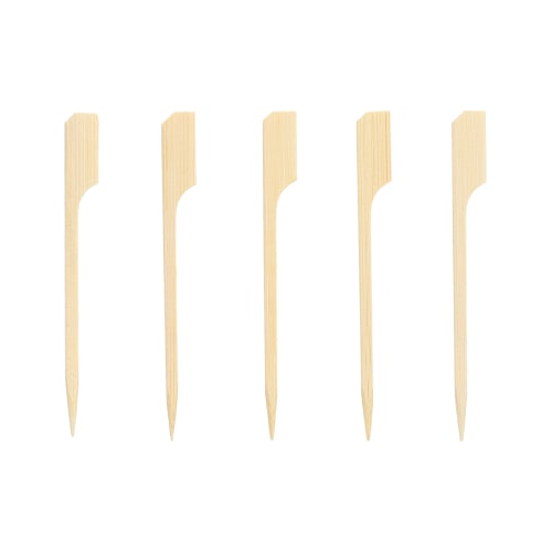 PAPSTAR 2500 Fingerfood - Spieße "pure" 9 cm "Golf" (37277, 10x250 Stück)