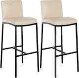 thumbnail of 2er Set Barhocker Freeport creme/Kunstleder