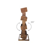 thumbnail of Hochbeet mit vier beweglichen Kästen H45cm B50cm aus Holz 301960208-HE