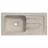 thumbnail of Acquaio in marmo bianco  L82xPR41xH18 cm  alta qualità artigianale design elegante