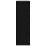 thumbnail of vidaXL Plantenstandaard 2 pcs Zwart eiken 25 x 25 x 80 cm Bewerkt hout