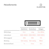 thumbnail of Cosmic Beam Plus Infrarot-Heizstrahler 2400W IP44 Fernbedienung Schwarz