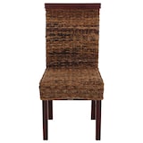 thumbnail of Conjunto de 6 cadeiras de jantar cadeira de vime M45 cadeira de vime banana ~ claro, sem almofada