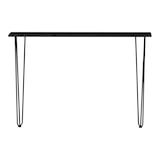 thumbnail of Helloshop26 - Mesa de consola 82 x 120 x 18 cm para hall de entrada sala de estar ou sala de jantar preta 03_0010874